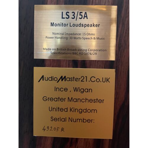 Audiomaster21 LS3/5a